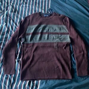 Burgundy Nautica Sweater Size L !!! NWT !!!